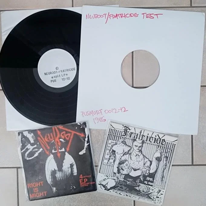 Pusmort Unreleased: The Neuroot/Fratricide Split LP — Negative Insight
